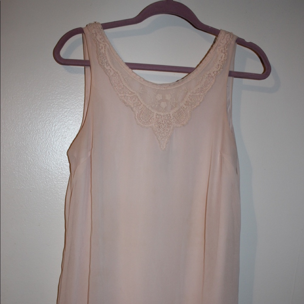 Pale pink dress